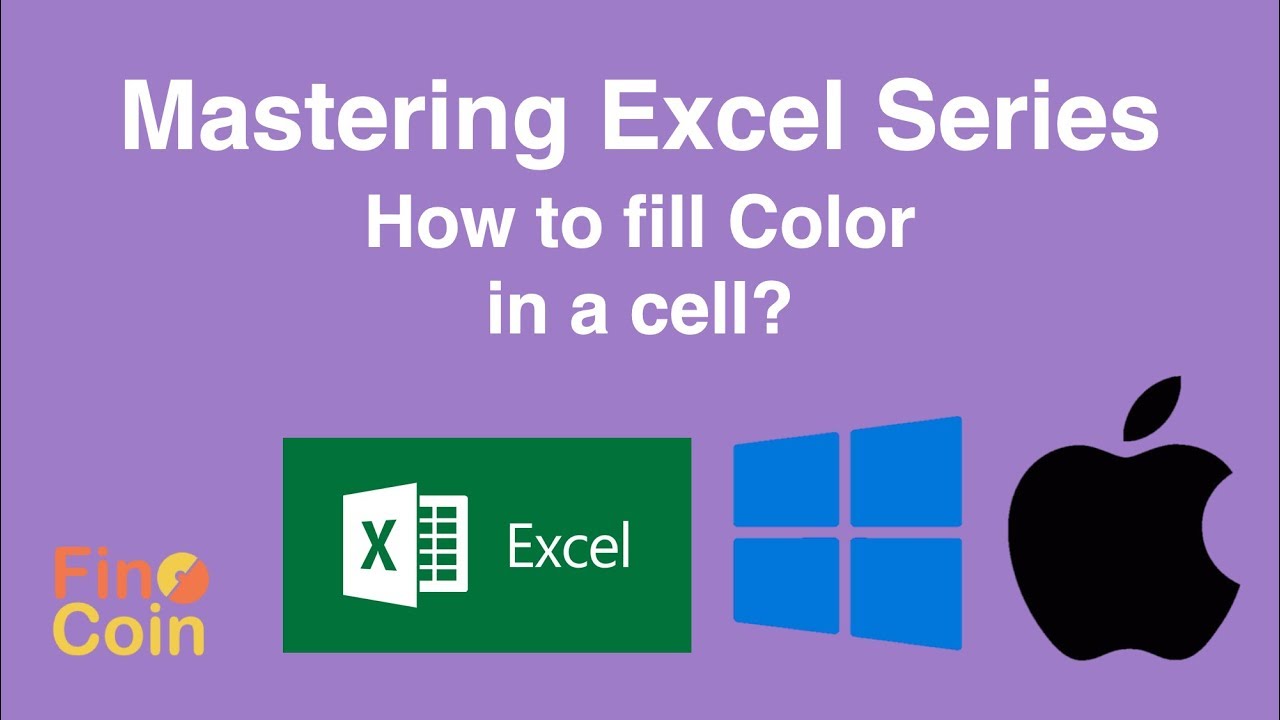 lost color fill in excel for mac