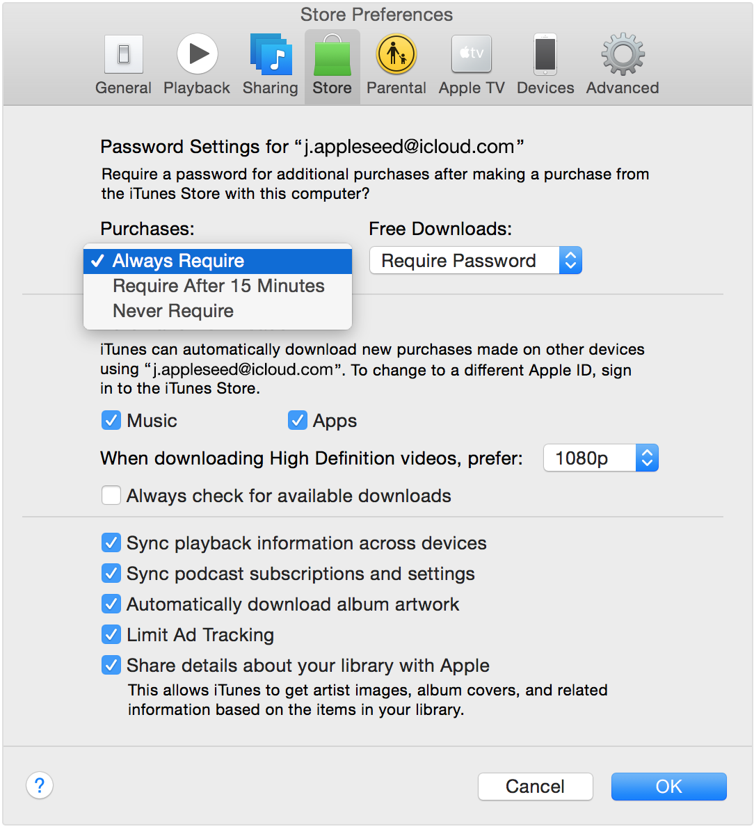 app download asking for password on mac