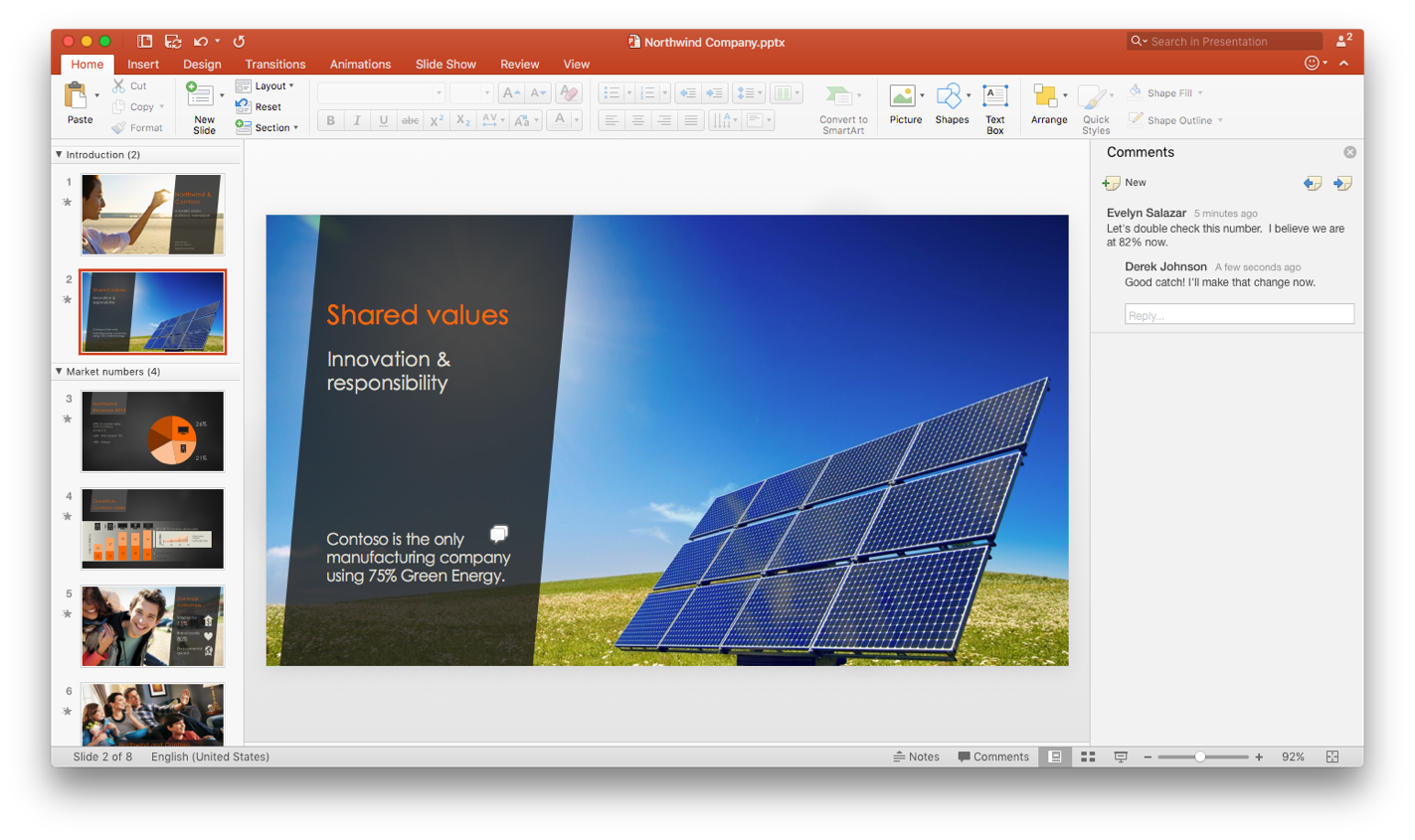 how to apply layout in powerpoint for mac